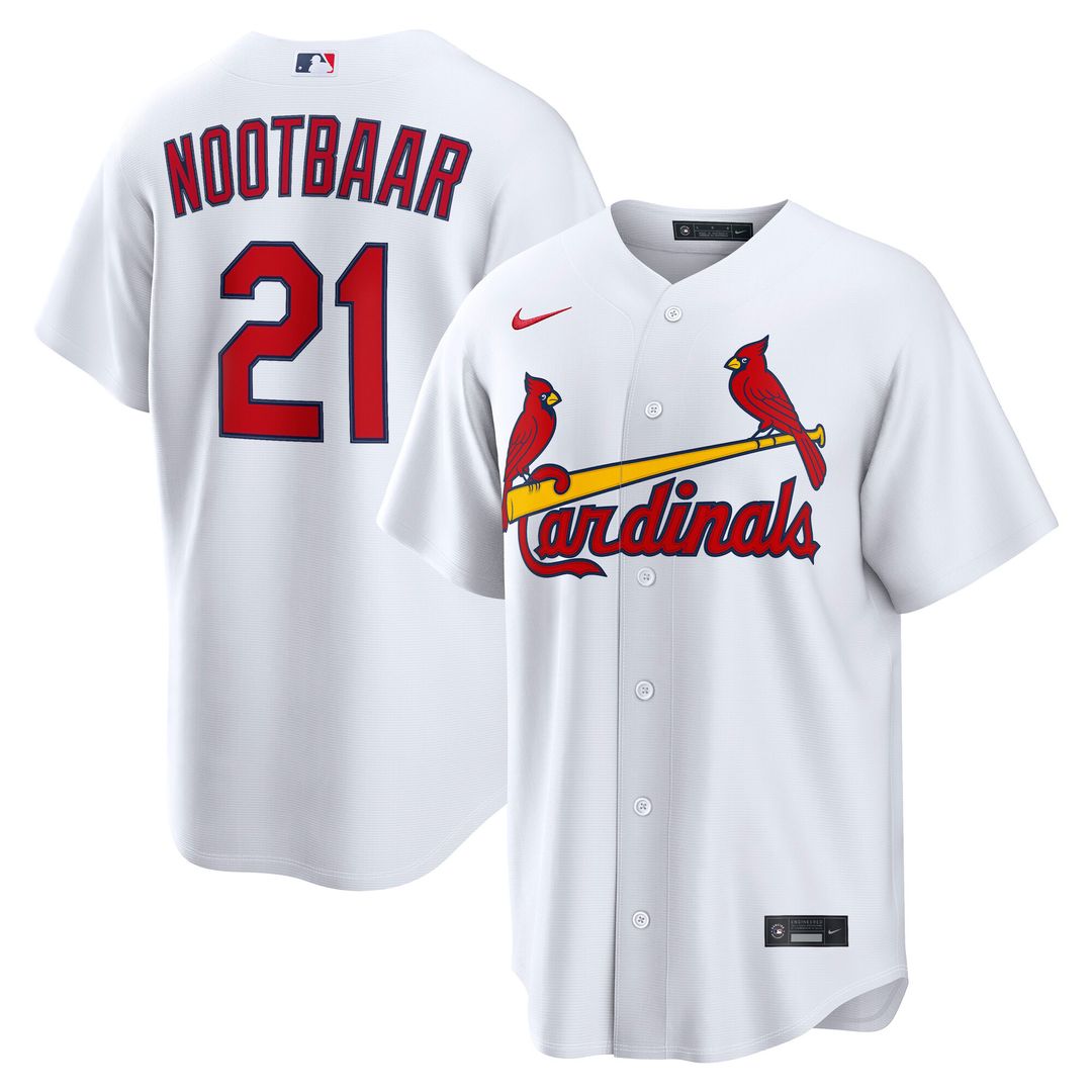 Lars Nootbaar St. Louis Cardinals Nike Home Replica Jersey - White