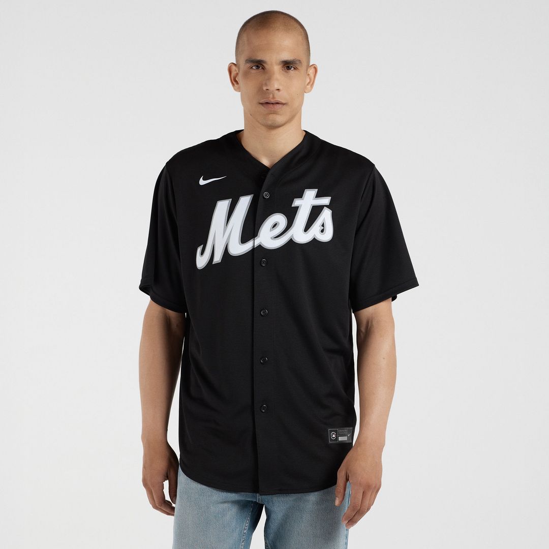 Francisco Lindor New York Mets Nike Replica Player Jersey - Black