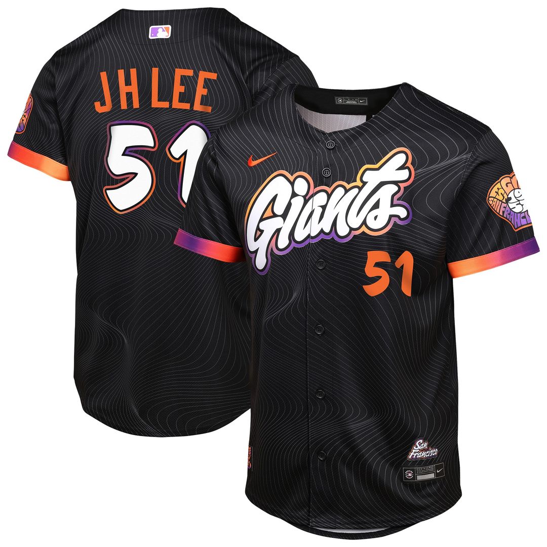 Jung Hoo Lee San Francisco Giants Nike Youth 2025 City Connect Limited Player Jersey - Anthracite