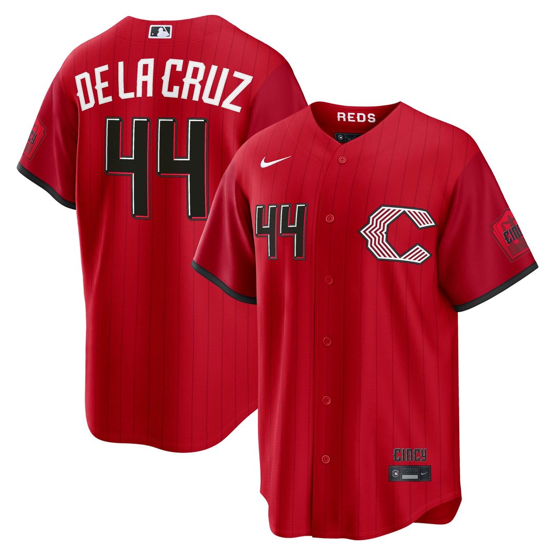Elly De La Cruz Cincinnati Reds Nike 2026 City Connect Stadium Jersey - Red
