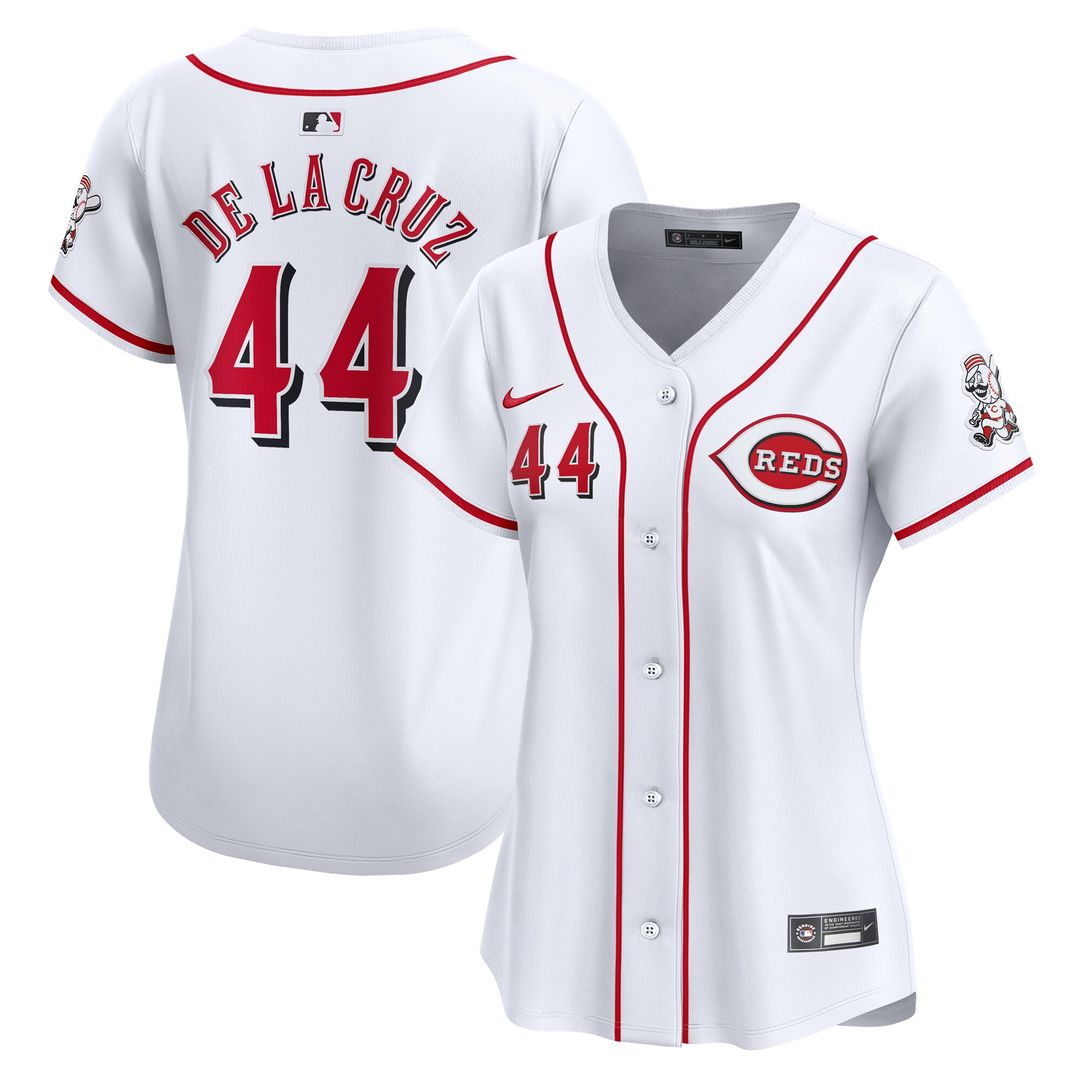 Elly De La Cruz Cincinnati Reds Nike Women's Home Limited Player Jersey – White