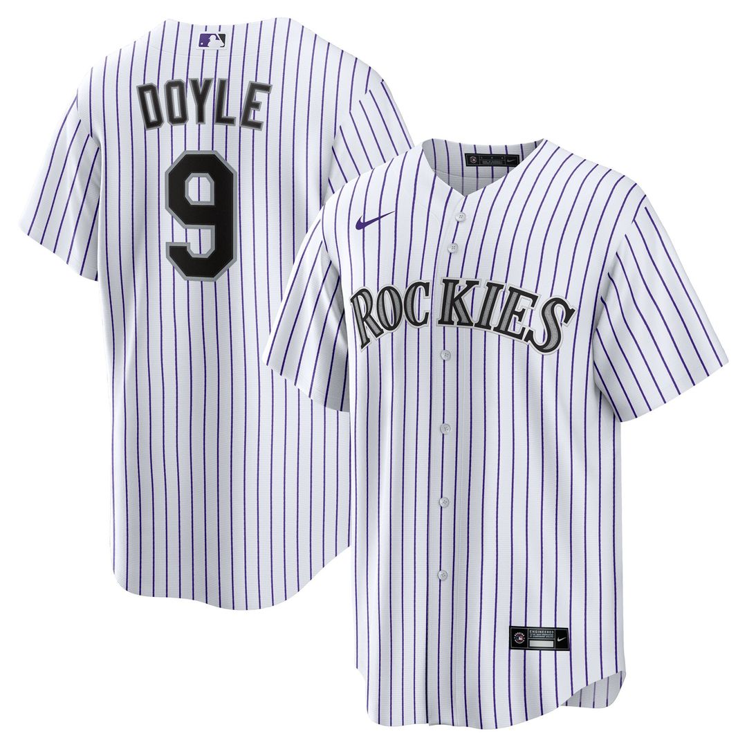 Brenton Doyle Colorado Rockies Nike Youth Home Replica Jersey - White