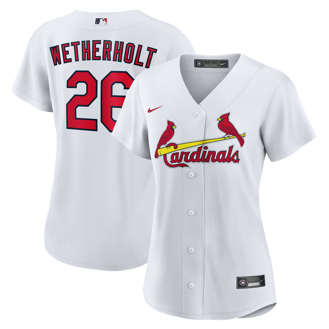 JJ Wetherholt St. Louis Cardinals Nike Women's Home Replica Jersey - White
