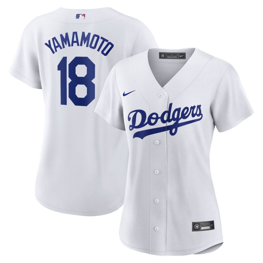 Yoshinobu Yamamoto Los Angeles Dodgers Nike Women's Replica Jersey - White