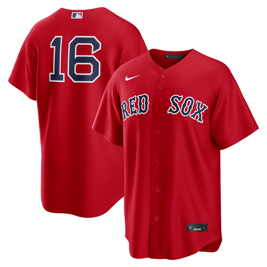 Jarren Duran Boston Red Sox Nike Alternate Replica Jersey - Red
