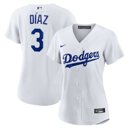 Edwin Díaz Los Angeles Dodgers Nike Women's Home Replica Jersey - White