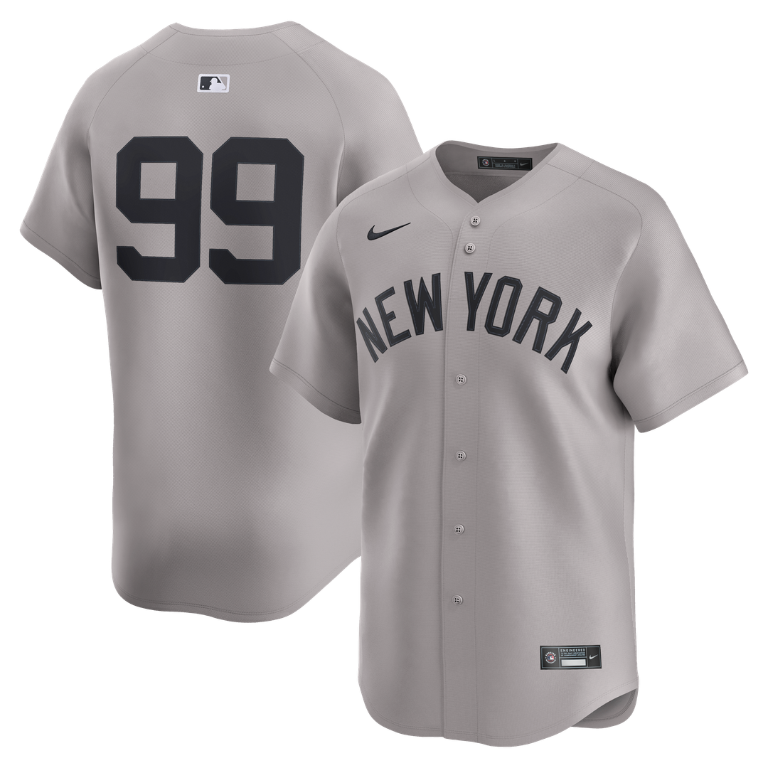 Aaron Judge New York Yankees Nike Road Limited Player Jersey - Gray