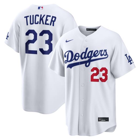 Kyle Tucker Los Angeles Dodgers Nike Home Stadium Jersey - White