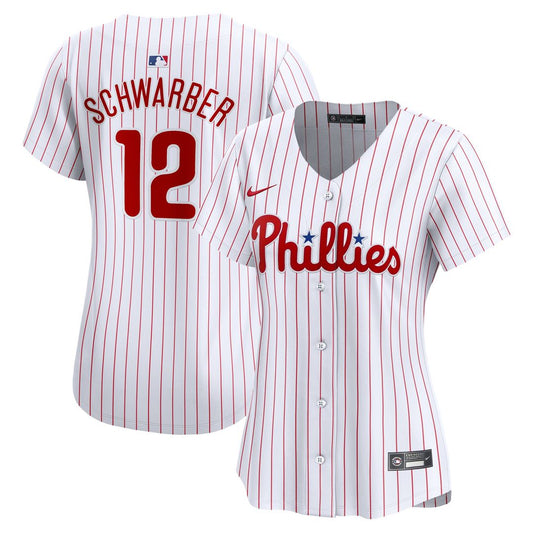 Kyle Schwarber Philadelphia Phillies Nike Women's Home Limited Player Jersey - White
