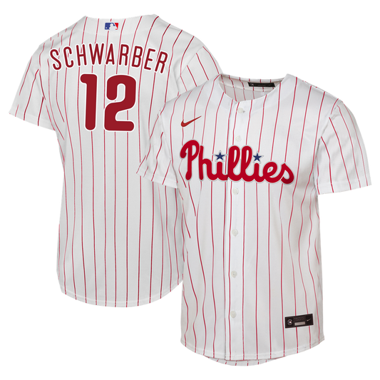 Kyle Schwarber Philadelphia Phillies Nike Youth Home Replica Jersey - White