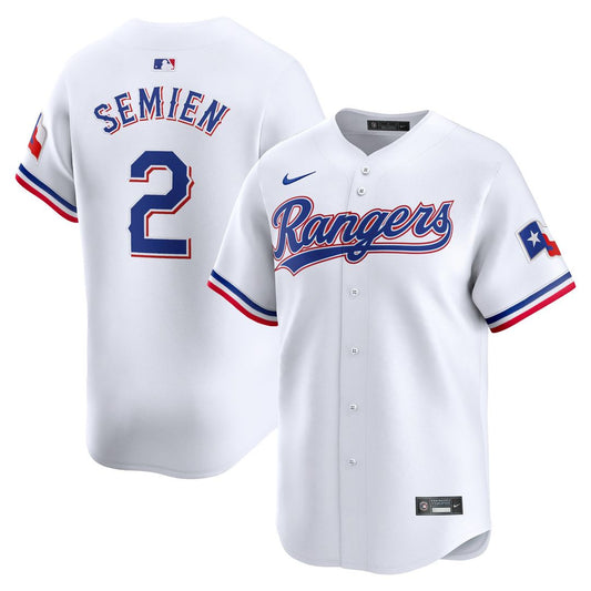 Marcus Semien Texas Rangers Nike Home Limited Player Jersey - White