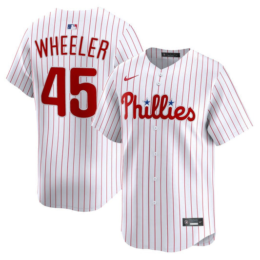 Zack Wheeler Philadelphia Phillies Nike Home Limited Player Jersey - White