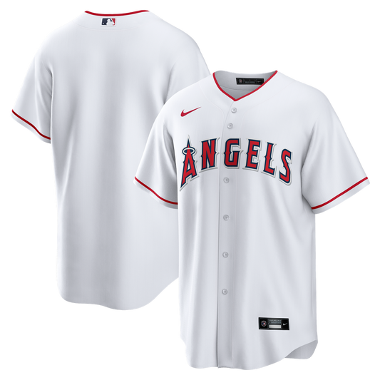 Los Angeles Angels Nike Home Big & Tall Replica Jersey - White