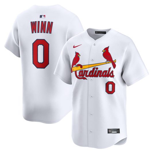 Masyn Winn St. Louis Cardinals Nike Home Limited Jersey - White