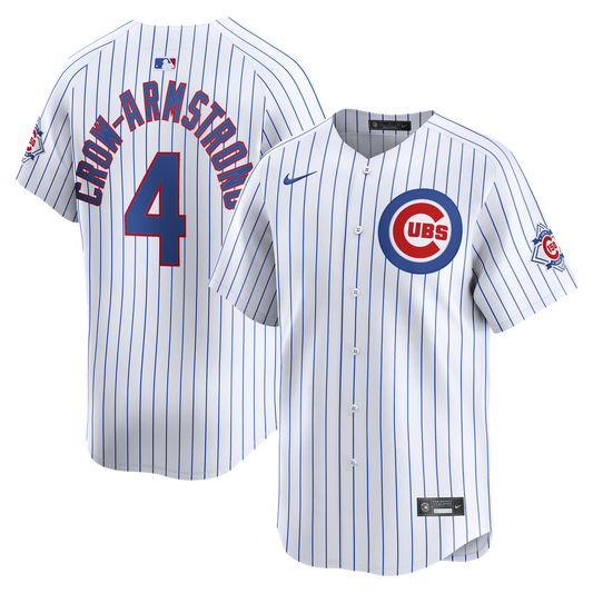 Pete Crow-Armstrong Chicago Cubs Nike 150th Anniversary Limited Jersey - White