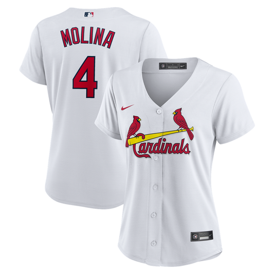 Yadier Molina St. Louis Cardinals Nike Women's Home Replica Jersey - White