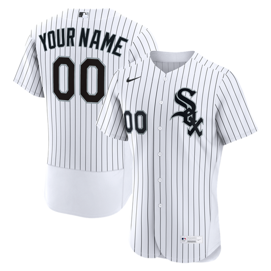 Chicago White Sox Nike Home Authentic Custom Jersey - White