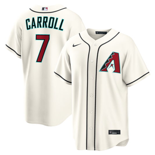 Corbin Carroll Arizona Diamondbacks Nike Home Replica Jersey - Cream